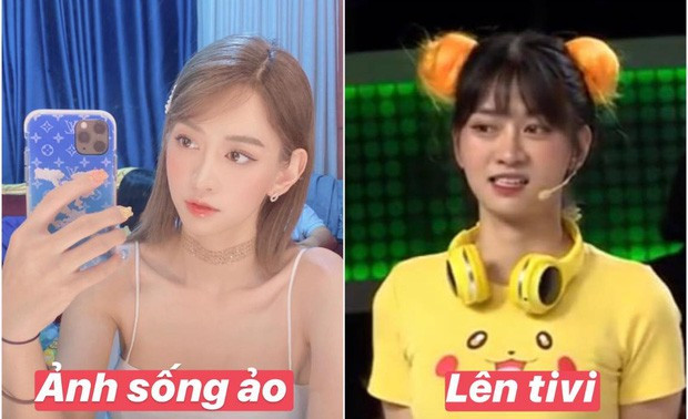 Giống như nhiều hot girl đình đám khác, hình đăng Facebook của hot girl Lê Bống nhỉnh hơn lúc đi show cả khoản lung linh, sắc sảo lẫn thần thái.