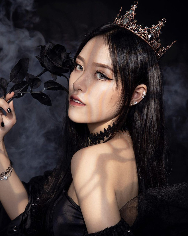 Phong cách cool ngầu của Trà Đặng trên MXH.