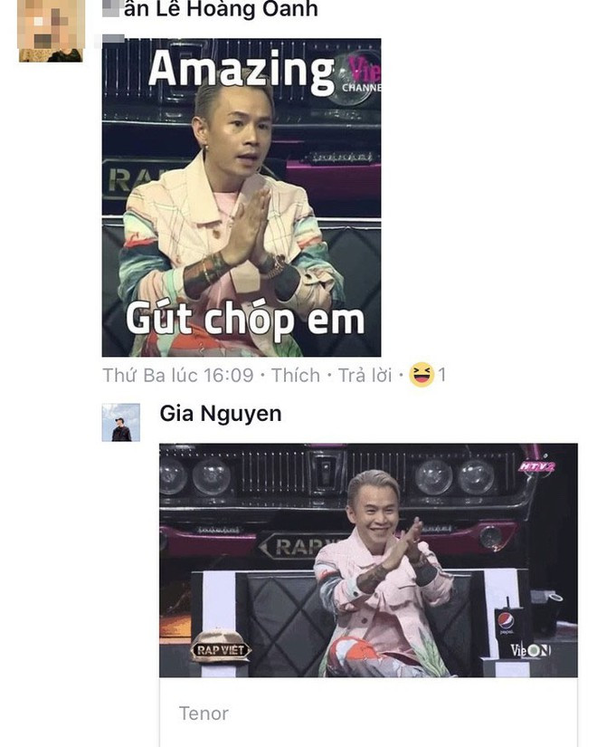 Hình ảnh được giới trẻ chia sẻ rầm rộ thời gian gần đây về câu nói "Ơ mây zing, gút chóp em".