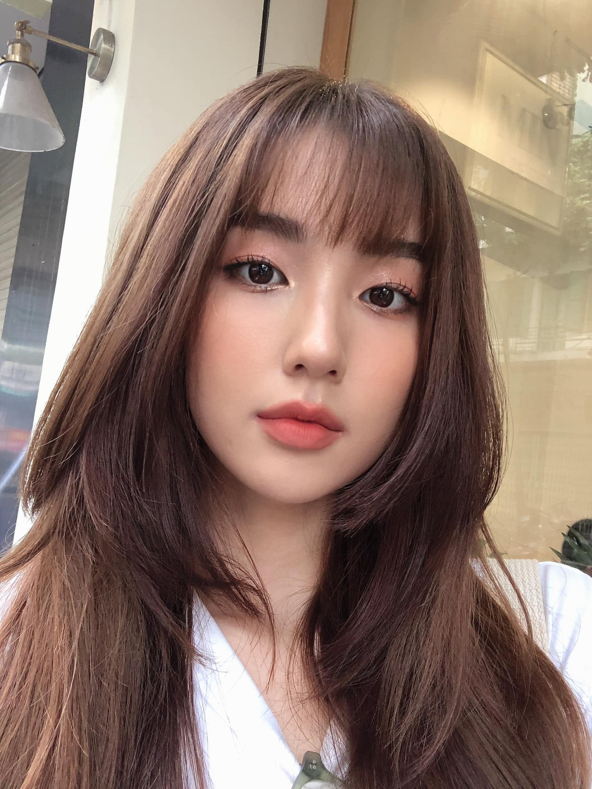 Khi còn đi học, 9X được đánh giá thuộc danh sách những cô nàng xinh nhất trường.