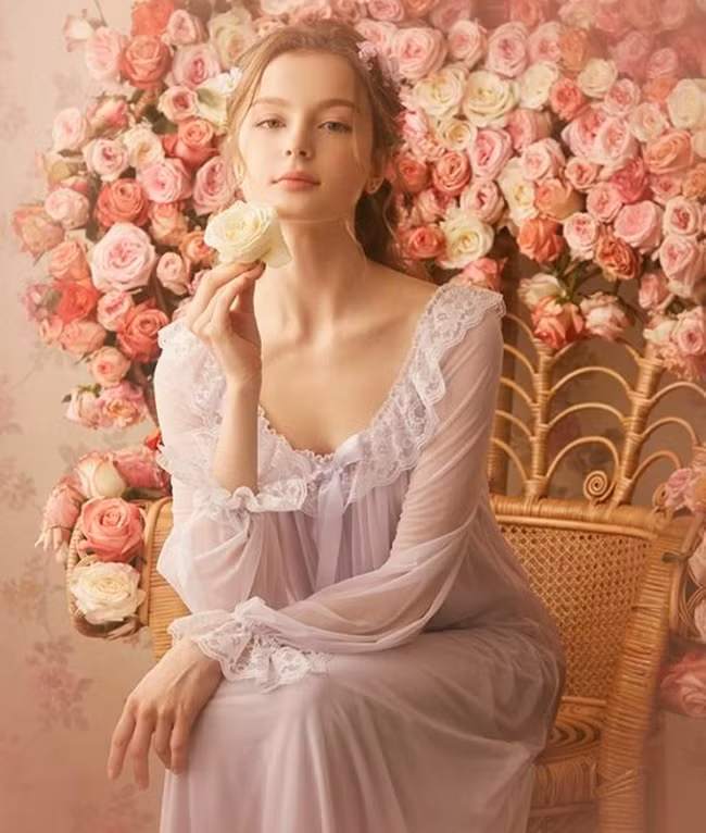 Thời gian đầu, chúng được sử dụng để may những bộ đồ ngủ dáng dài cho phụ nữ.