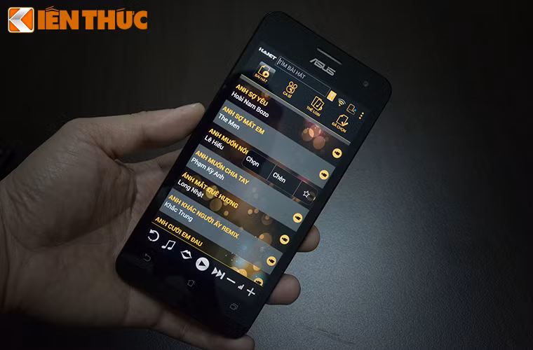 Ứng dụng HANET Smart List HDAir dành cho điện thoại.