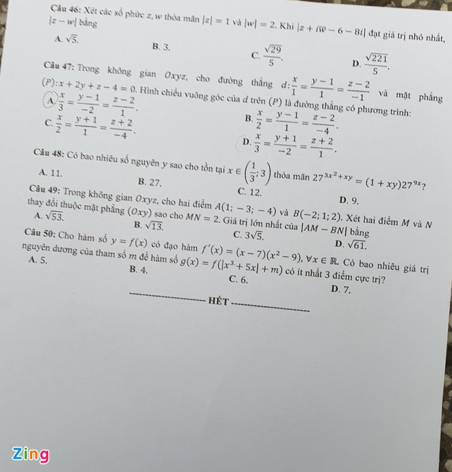 Goi y dap an mon Toan tot nghiep THPT 2021-Hinh-5