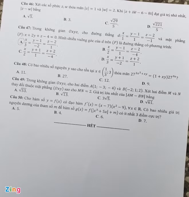 Goi y dap an mon Toan tot nghiep THPT 2021-Hinh-5