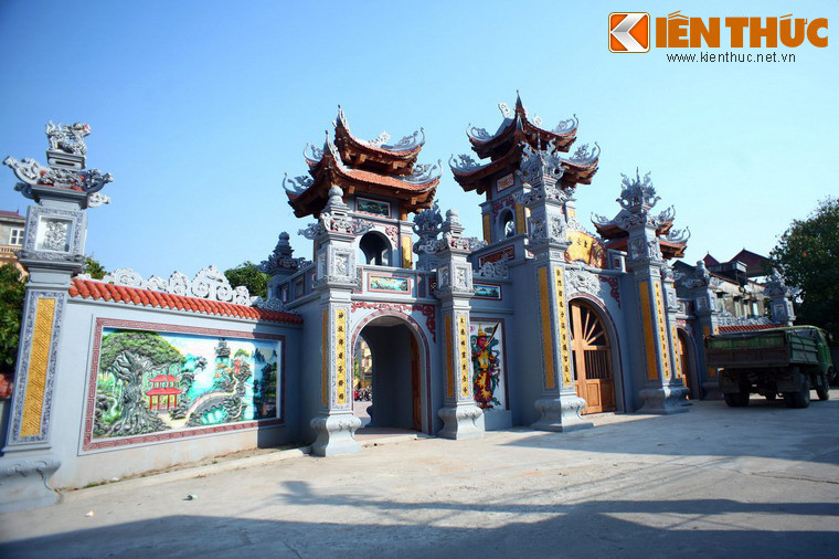 Ngoi chua vua Ly Thai To tung lam chu tieu co gi dac biet?