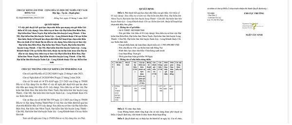 Đồng Nai: Gói thầu xây dựng trụ sở Hạt kiểm lâm về tay Cty Thiên Tân Dong Nai: Goi thau xay dung tru so Hat kiem lam ve tay Cty Thien Tan