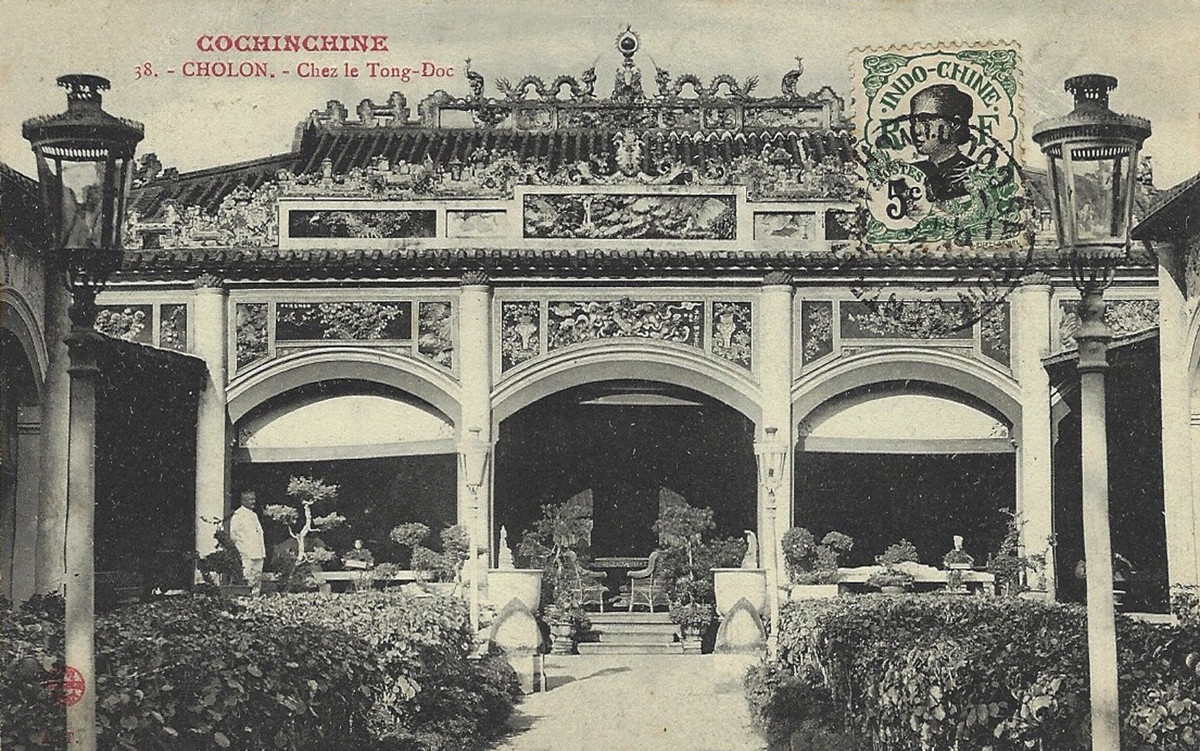 Cận cảnh khu nhà Trung Hoa trong khu tư dinh của Tổng đốc Phương. Ảnh tư liệu.