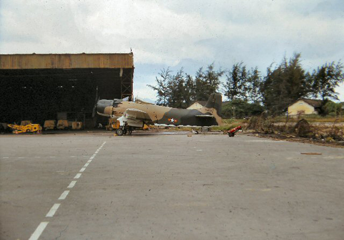 Chiến đấu cơ A1E Skyraider. Ảnh: http://459thsignal.org.