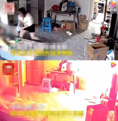 Bé trai 1 tuổi cứu mẹ thoát chết trong gang tấc nhờ...tiếng khóc Be trai 1 tuoi cuu me thoat chet trong gang tac nho...tieng khoc