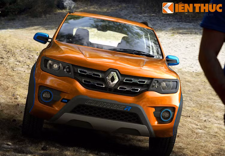 Trong 2 chiếc xe ý tưởng này, Kwid Climber tiếp tục phát triển ý tưởng về một chiếc Renault Kwid "offroad", có khả năng vượt địa hình tốt hơn và vẻ ngoài mạnh mẽ hơn.
