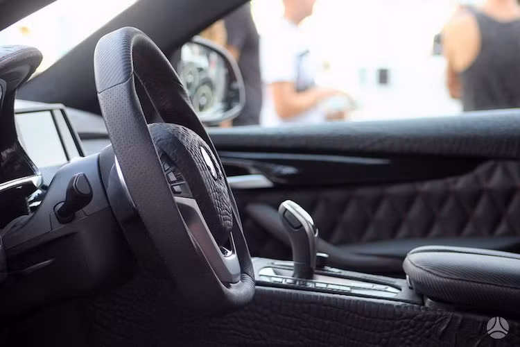 Tên gọi của xe cũng xuất phát từ việc toàn bộ cabin đã được bọc bằng da cá sấu Italia.