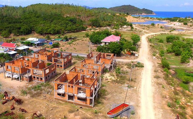 Dự án Khu du lịch Bình Tiên do Công ty CP Đầu tư và Du lịch Bình Tiên làm chủ đầu tư. Ảnh: Tiền phong.