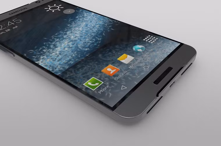 Khung vỏ hoàn toàn bằng kim loại với một viền đen siêu mỏng xung quanh màn hình.