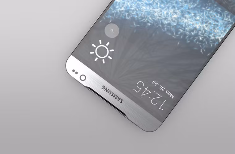 Bất chấp sự kiện ra mắt Galaxy S6 sắp đến gần (vào ngày 01/3 tới), nhà thiết kế Hasan Kaymak nổi danh với khá nhiều mẫu thiết kế ý tưởng cho smartphone tiếp tục tung ra một concept mới cho mẫu smartphone đầu bảng mới nhất này của Samsung.