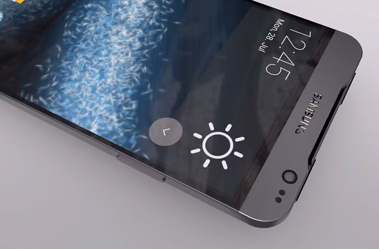 Camera cùng 2 cảm biến ở mặt trước.