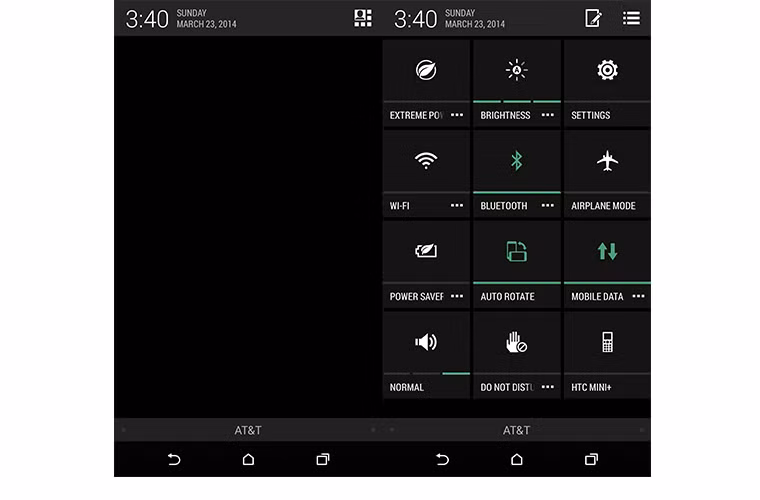  Giao diện HTC Sense trên các dòng máy HTC One