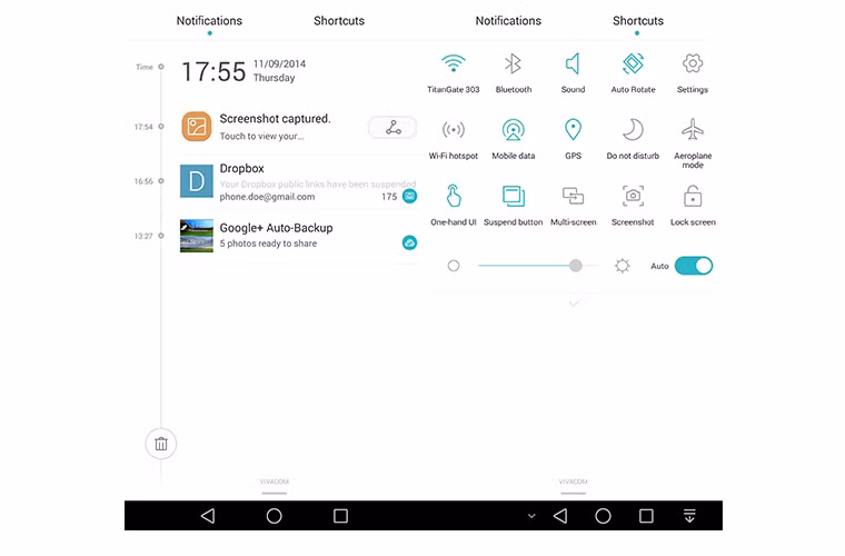  Giao diện Huawei EMUI trên các dòng máy Ascend Mate