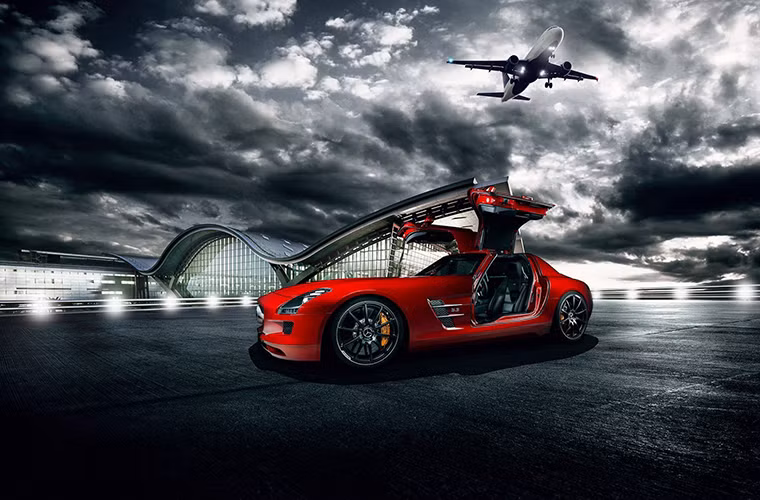  Mercedes-Benz SLS AMG - tải về bản gốc (Tăng Thanh Hà vừa sắm Mercedes-Benz SLS AMG 12 tỷ đồng)