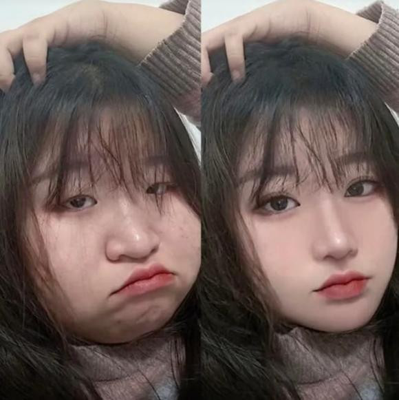 Không ít lần cư dân mạng Trung Quốc "ngã ngửa" khi nhìn thấy diện mạo thật của các hot girl TikTok triệu fan.