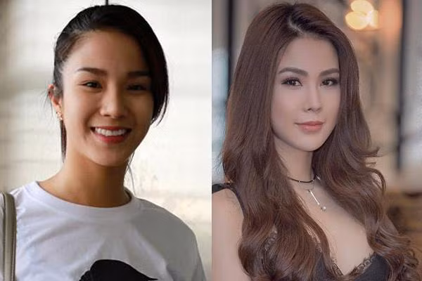 Dù không sở hữu chiều cao nổi trội nhưng bù lại, Diệp Lâm Anh có gương mặt rất thon gọn, ưa nhìn cùng thân hình cực chuẩn.