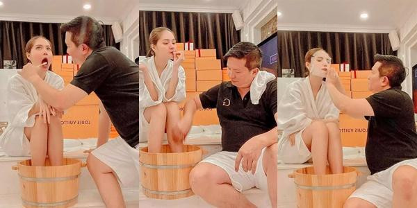 Bên cạnh đó, cô còn có cuộc hôn nhân đầy ngưỡng mộ bên người chồng giàu có - doanh nhân Nguyễn Quốc Vũ.