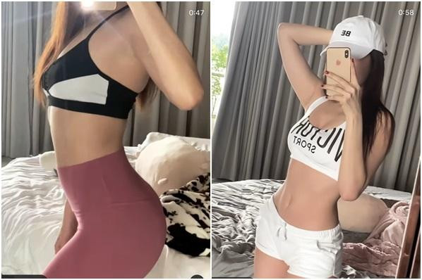 Không còn eo mỡ do lên cân thời điểm nghỉ dịch, người đẹp Trà Vinh dường như đã lấy lại được 3 vòng chuẩn chỉnh.