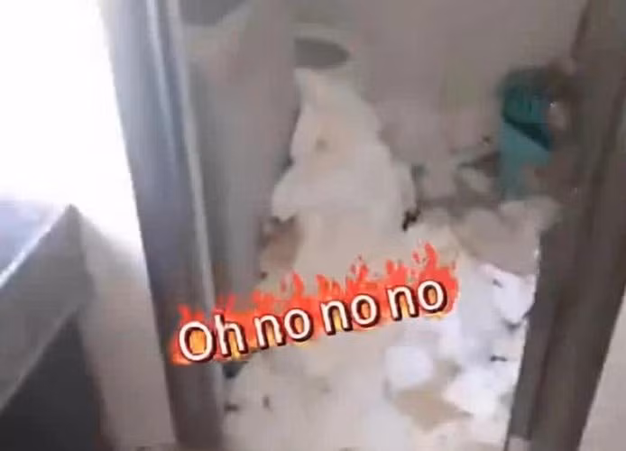 Hay một chủ trọ khác cũng rơi vào trường hợp tương tự, sốc nặng khi chứng kiến phòng trọ bẩn.