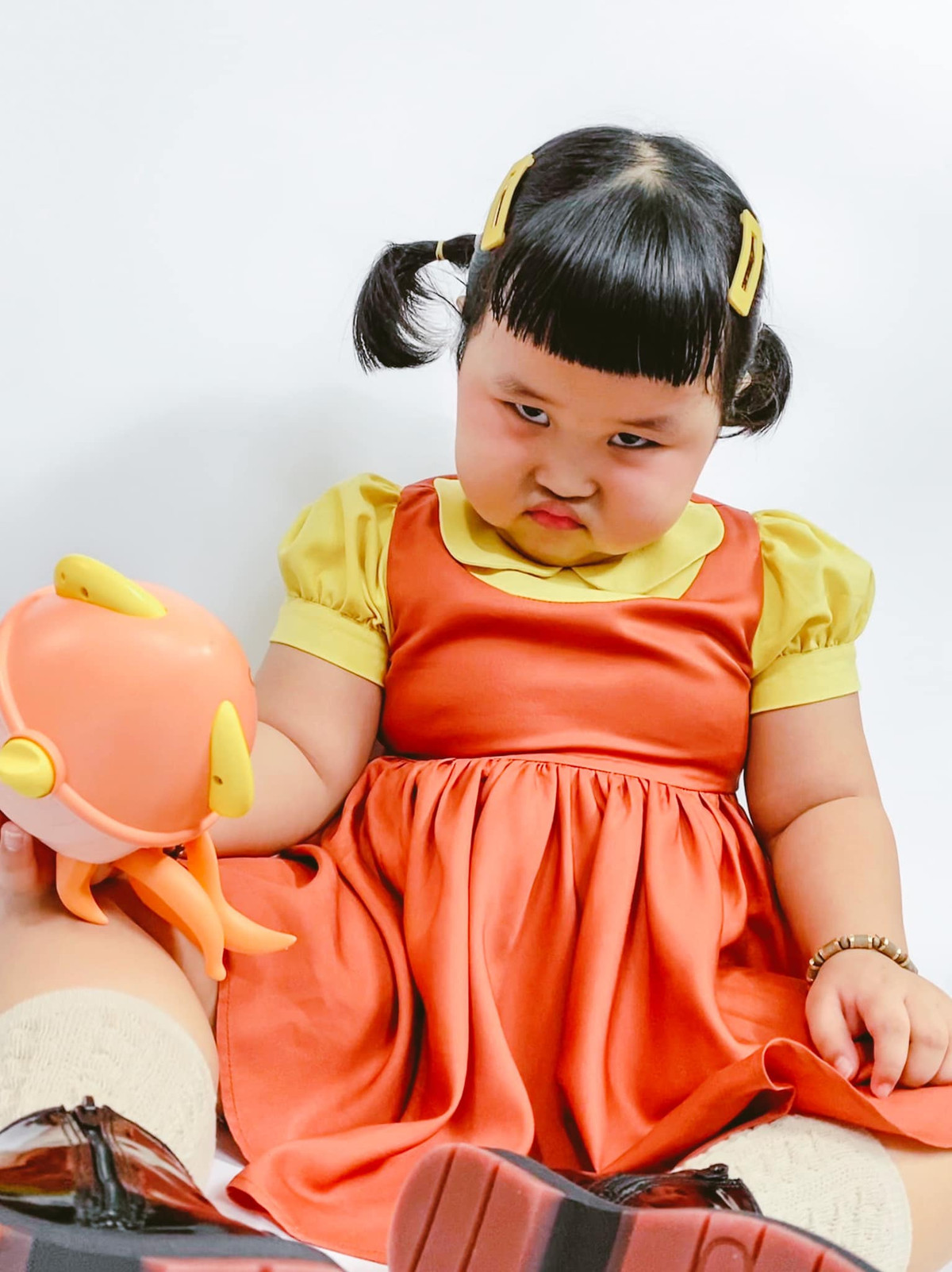 Phiên bản búp bê đời thực này vô cùng dễ thương và đáng yêu khiến cộng đồng mạng xuýt xoa, hết lời khen ngợi.