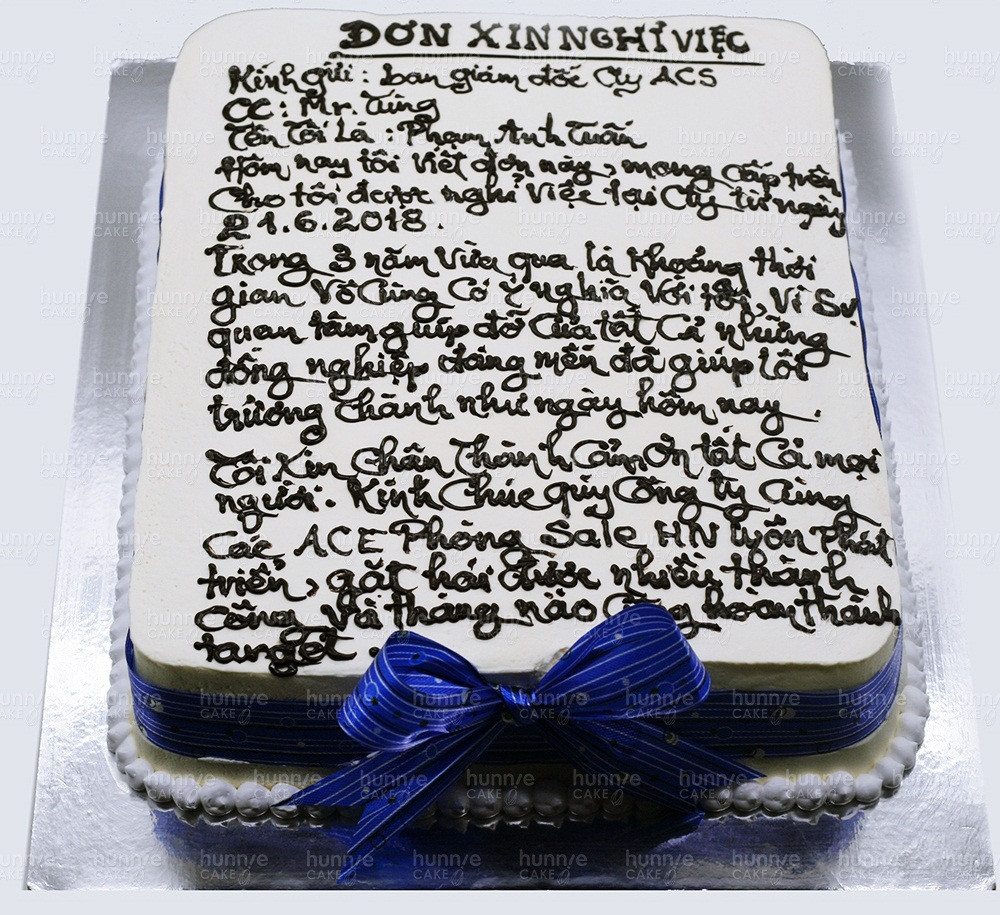 Có thể thấy, lá đơn xin nghỉ việc ấy đã thể hiện sự ngọt ngào từ những lời lẽ vô cùng lịch sự và tử tế. Được biết, câu chuyện này do chính Giám đốc Điều hành của công ty chia sẻ trên trang cá nhân của mình.