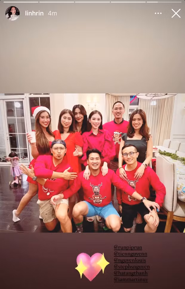 Đáng chú ý nhất, cô nàng còn đề nghị chị dâu hôm nào chụp choẹt thêm vài tấm ảnh, bởi lẽ tấm ảnh chúc mừng này đã được chụp từ lâu mà dạo gần đây hai người không có hình chụp riêng với nhau.