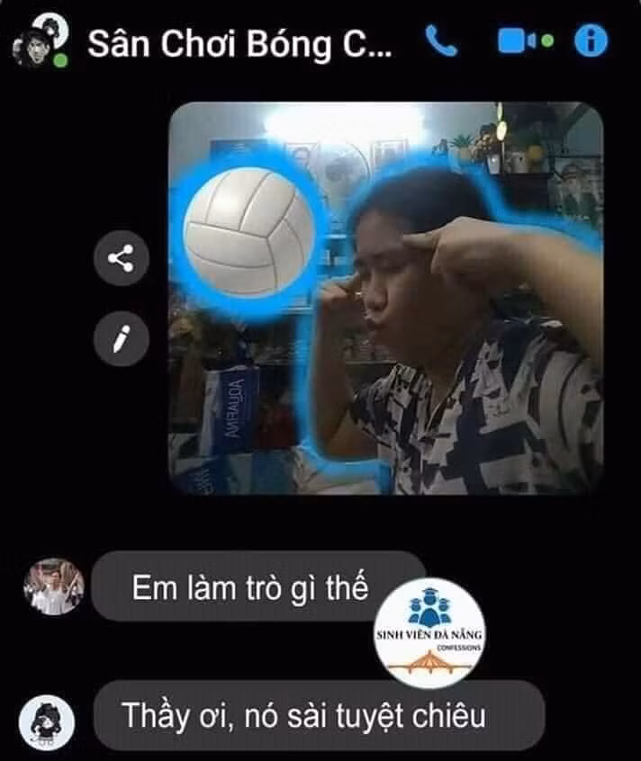 Cô bạn này sử dụng tuyệt chiêu với quả bóng mà đến thầy cũng phải "bó tay".