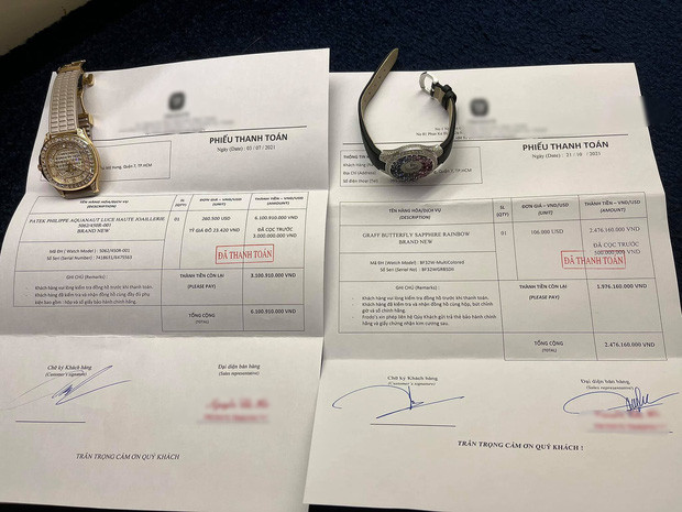 Trước thị phi bất ngờ đổ xuống, Đoàn Di Băng đã lên tiếng đáp trả. Cô show hóa đơn về việc mua bán sản phẩm có giá 106.000 USD (tương đương 2.476.160.000 đồng).