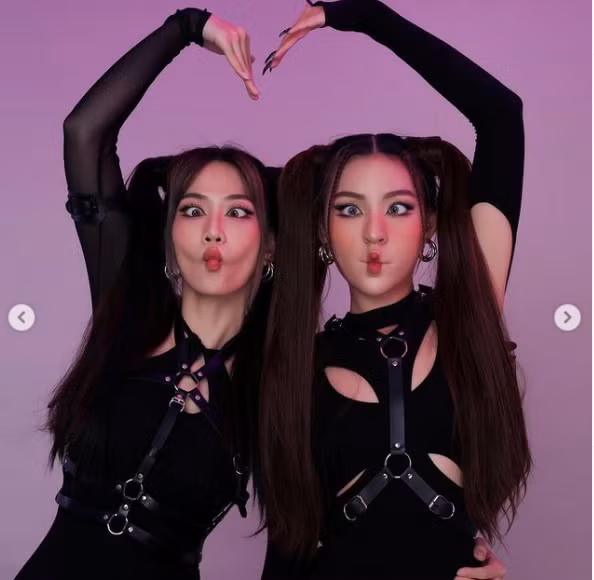 Với những biểu cảm tinh nghịch, đáng yêu cả Lê Bống và Trần Thanh Tâm đều làm toát lên thần thái của bộ ảnh.