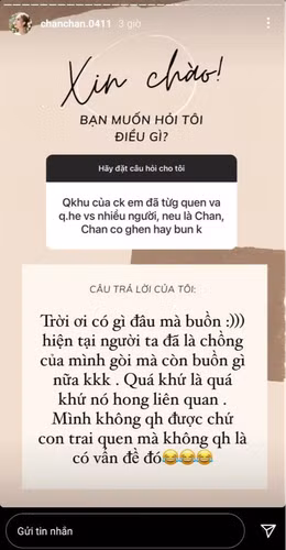 Trước đó, xuất hiện trong một Vlog được đăng tải lên kênh YouTube, Xemesis đã bất ngờ tiết lộ với vợ mình về tình trường của anh. Ngoài việc có 5 mối tình công khai trước đây, Xemesis còn từng qua đường với 150 - 200 cô gái.