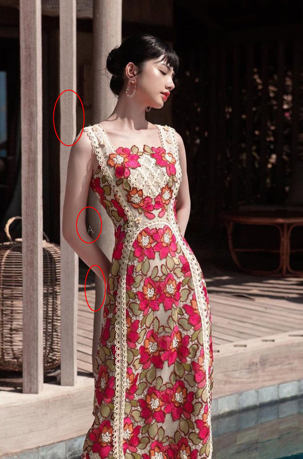 Số lần Cẩm Đan photoshop nhưng hơi quá tay làm vạn vật cong méo theo cứ phải gọi là nhiều như cơm bữa.