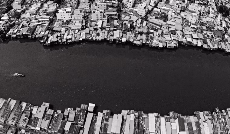 Kênh Đôi, quận 8. Ảnh: Giản Thanh Sơn.