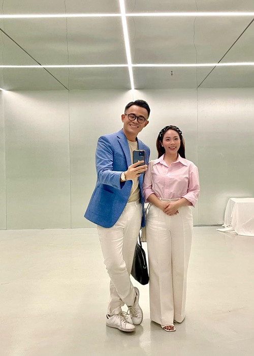 Đức Bảo cho biết, anh yêu Phương Thảo nhất ở tính cách luôn chỉn chu, cầu toàn khi làm một việc gì đó. Ảnh: FBNV.