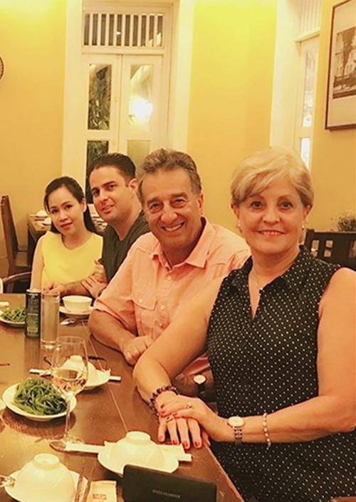 Trương Phương được lòng gia đình Nick Mansor.