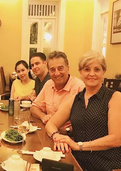 Trương Phương được lòng gia đình Nick Mansor.