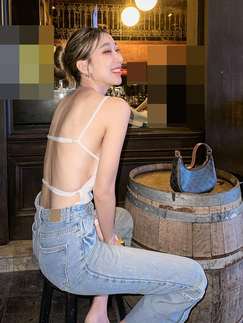 Wanwisa có phong cách thời trang đời thường táo bạo.