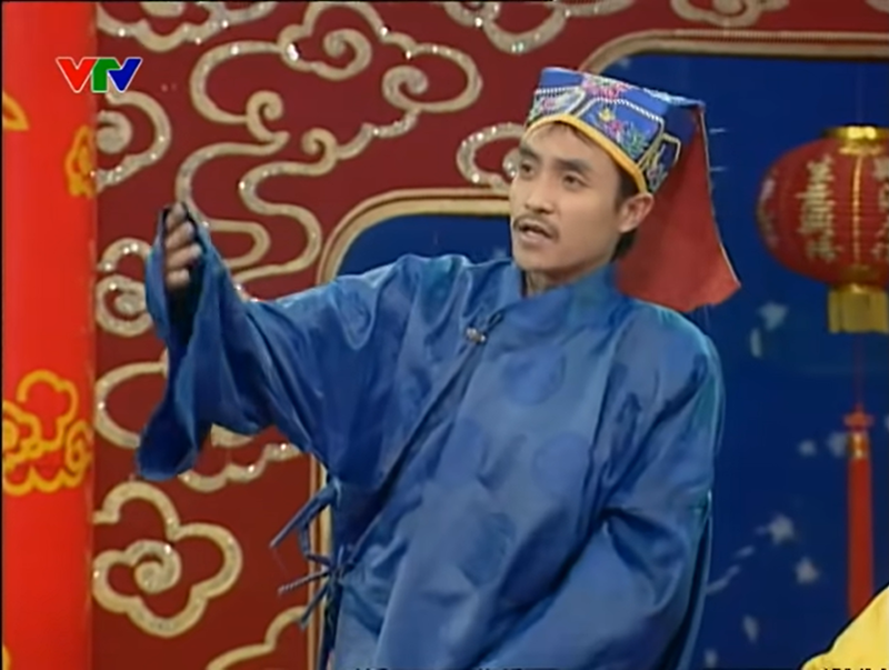 Quốc Quân từng đóng Táo Giáo dục trong Táo quân 2004. Ảnh: Vietnamnet.