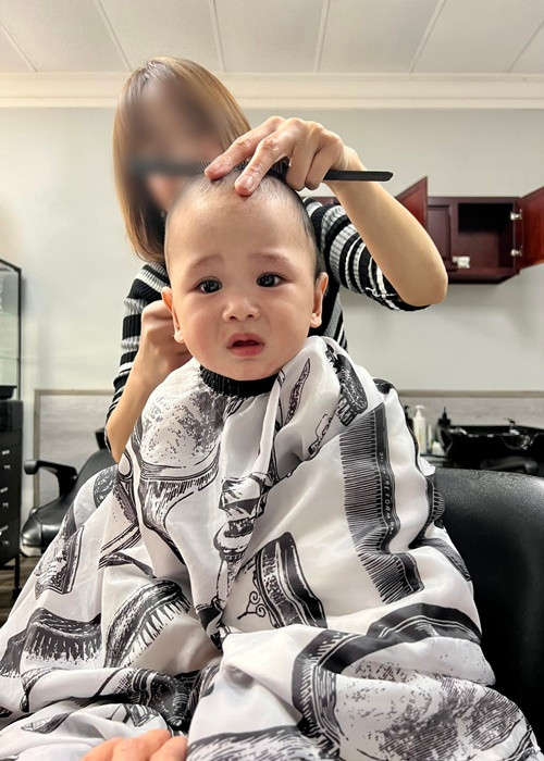 Cậu nhóc được nhận xét như hot boy nhí.