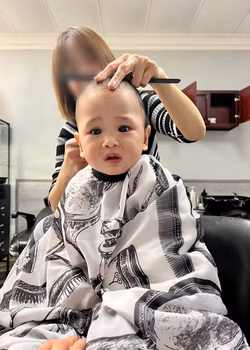 Cậu nhóc được nhận xét như hot boy nhí.