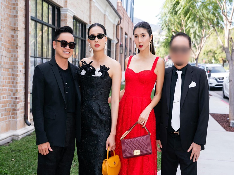 Vợ chồng Dương Mỹ Linh thường sánh đôi trong các buổi gặp gỡ bạn bè, sự kiện giải trí.