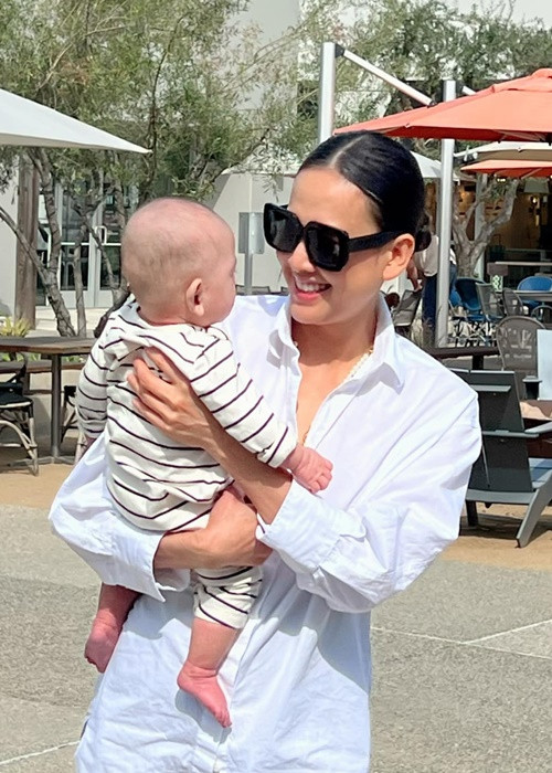 Tháng 4/2023, Dương Mỹ Linh sinh con trai đầu lòng. Trước đó, cô giữ kín thông tin bầu bí.