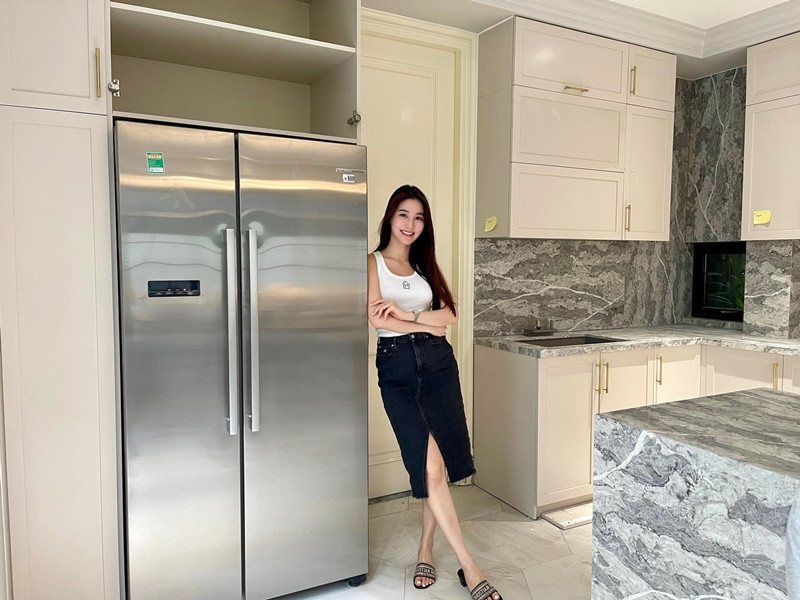 Nữ diễn viên than thở tăng cân sau khi lấy chồng.