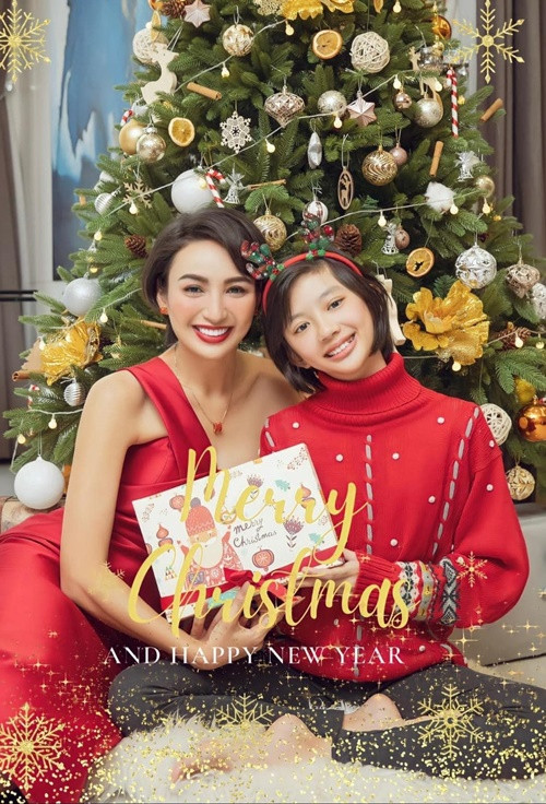 Ngọc Diễm làm mẹ năm 24 tuổi. Về bố của con gái, cô một mực giữ kín thông tin.