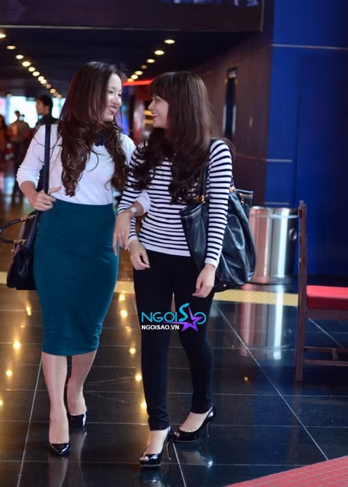 Vân Hugo cũng thừa nhận, cô luôn ngưỡng mộ Hoàng Thùy Linh ở ý chí nghị lực. Ảnh: Gia Đình Việt Nam.