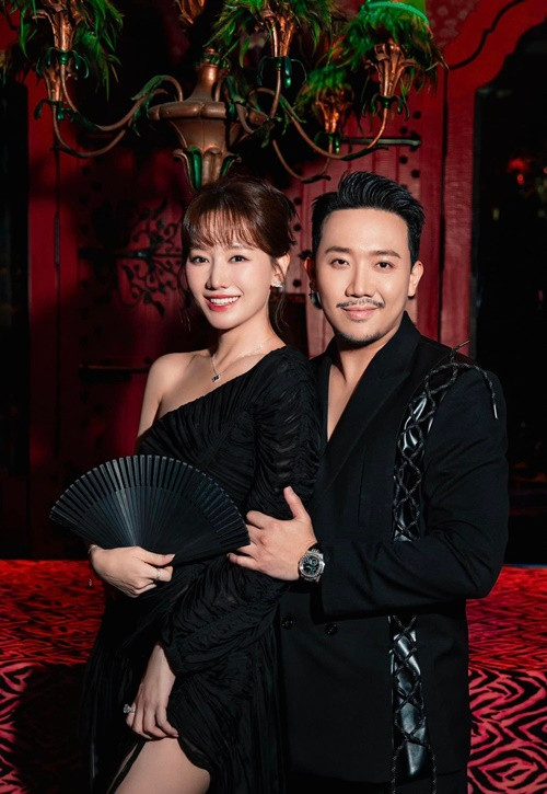 Trấn Thành còn khen Hari Won rất tinh tế, luôn hỗ trợ cho chồng. Ảnh: FBNV.