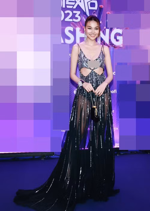 Nữ người mẫu đi sự kiện một mình, vắng mặt ông xã.